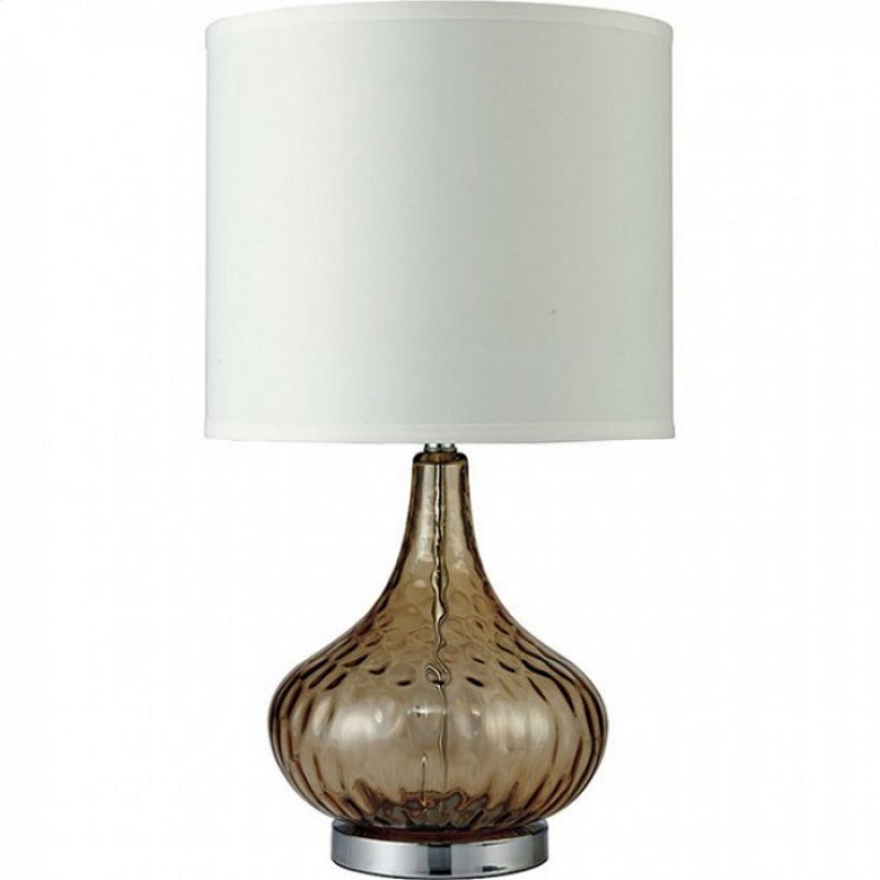 Ensemble de lampe de table 15" Marceline, Ambre