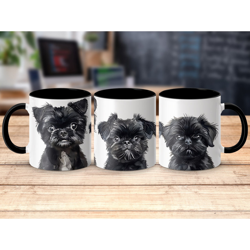 Ceramic Coffee Mug, 2, Black