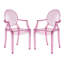  Chaise d'appoint empilable à dossier très grand King Louis-259455670-221833326