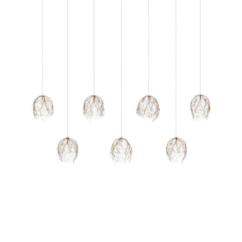 Banyan Pendant, 19" H x 57" W x 5.25" D, 1050 Lumens