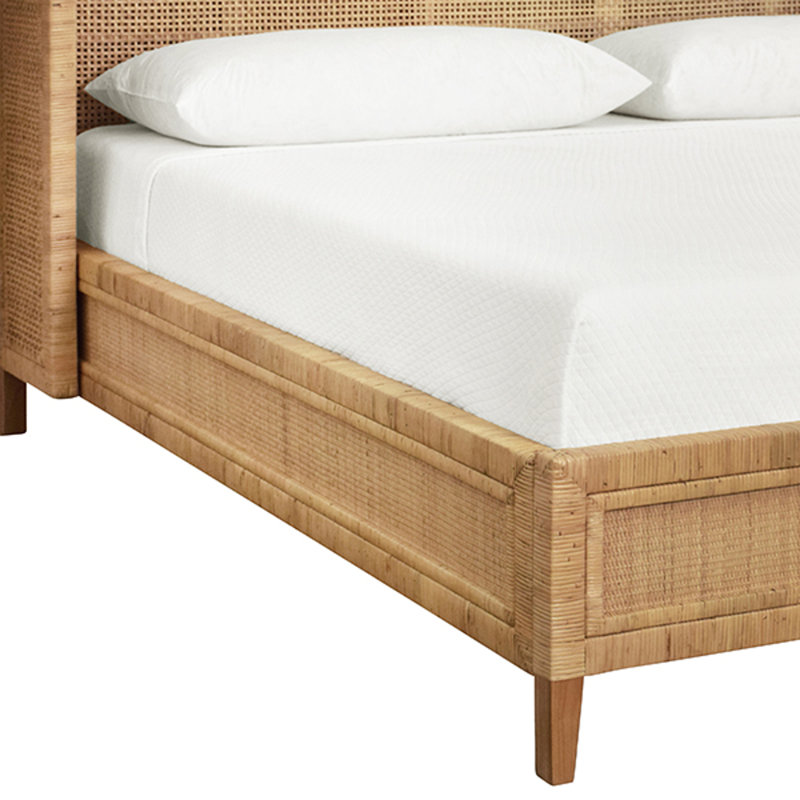 Dolly Wingback Bed, King