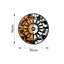 Horloge murale décorative en bois