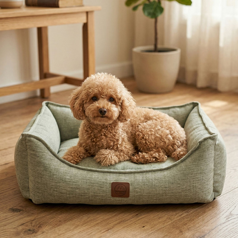 Lit pour animal de compagnie, L 21,65 po x l 6,3 po