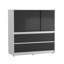 Solid Wood Rectangle Accent Cabinet-1143872001