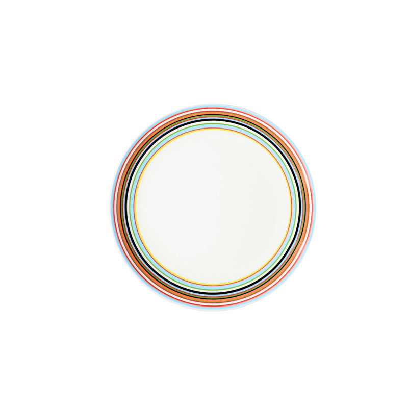 Iittala Origo 7.874" Salad Plate, Orange