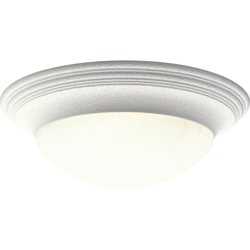 Plafonnier encastré Abbottstown, H 5,5 po x l 16,625 po x P 16,625 po