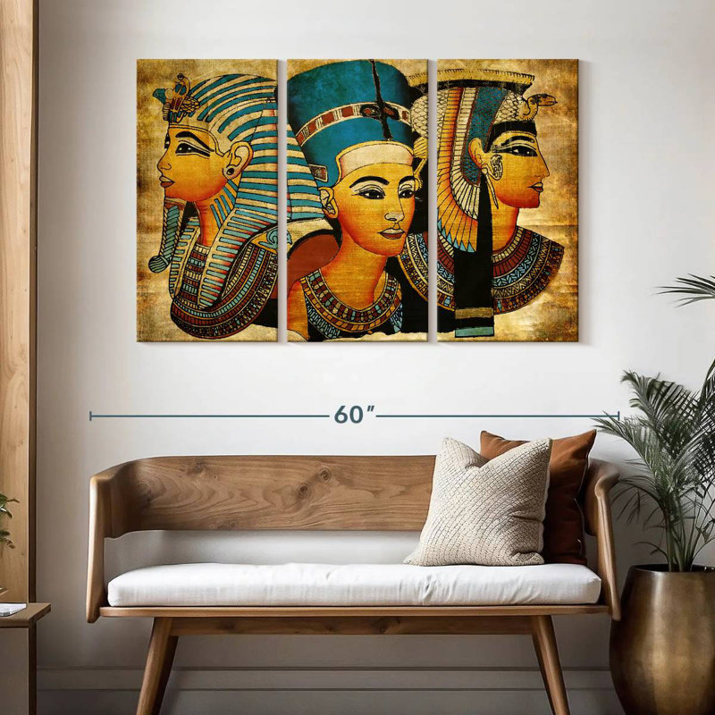Keiri Ancient Egyptian Rulers, 32" H x 50" W