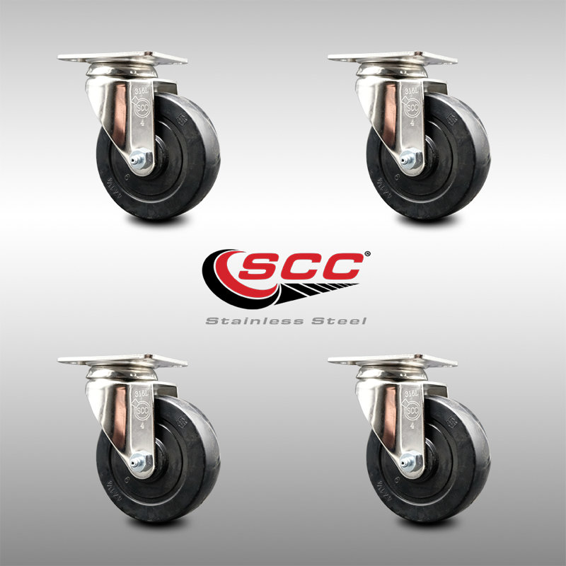 Soft Rubber Casters