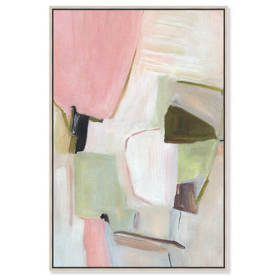 Impression sur toile A Soft Collapsus par Art Remedy, cadre argenté, 36 x 54