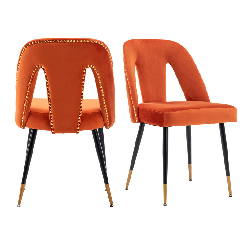 Chaise Yisell, 2, Orange