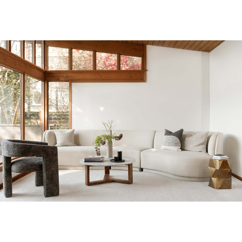 Table basse avec plateau en marbre Satwaria