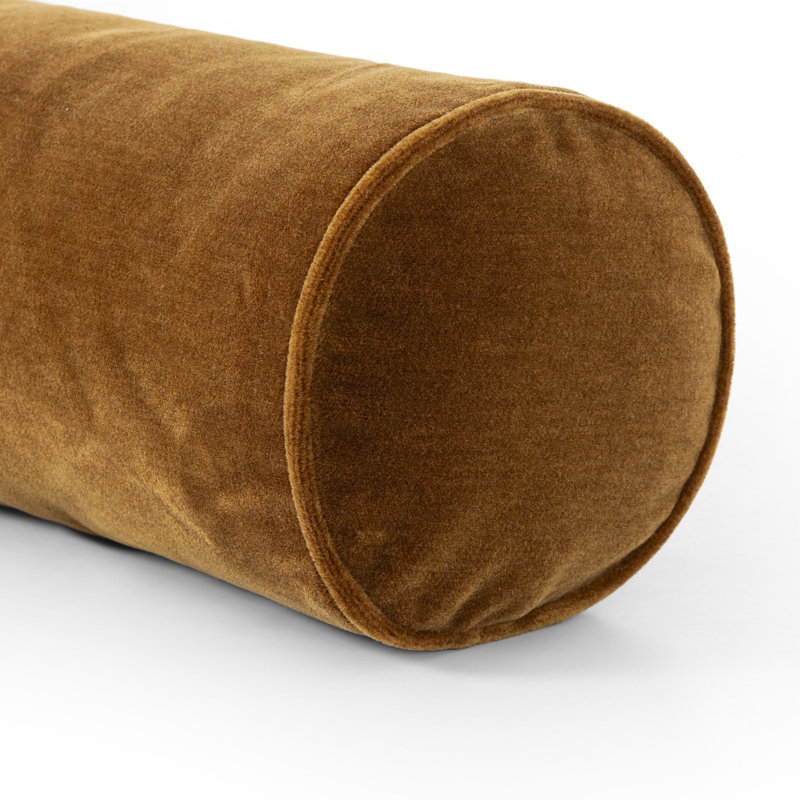 Bridger Throw Pillow, Bolster 8"H x 48"W, Monte Tobacco