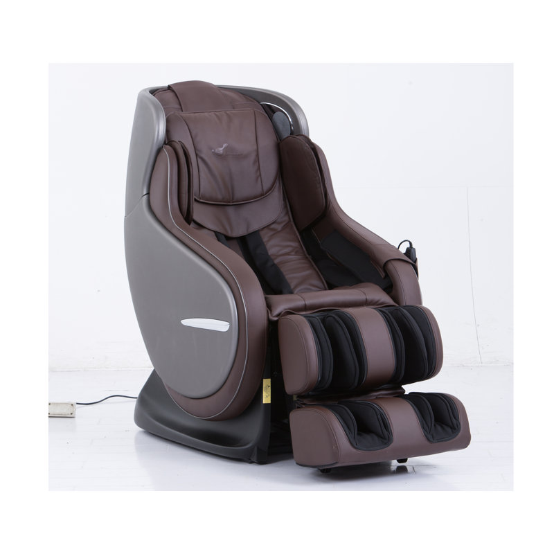 Fauteuil en cuir pleine grandeur , Similicuir brun