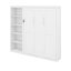 Lit escamotable escamotable avec tablettes, lit escamotable facile à installer-1085608271