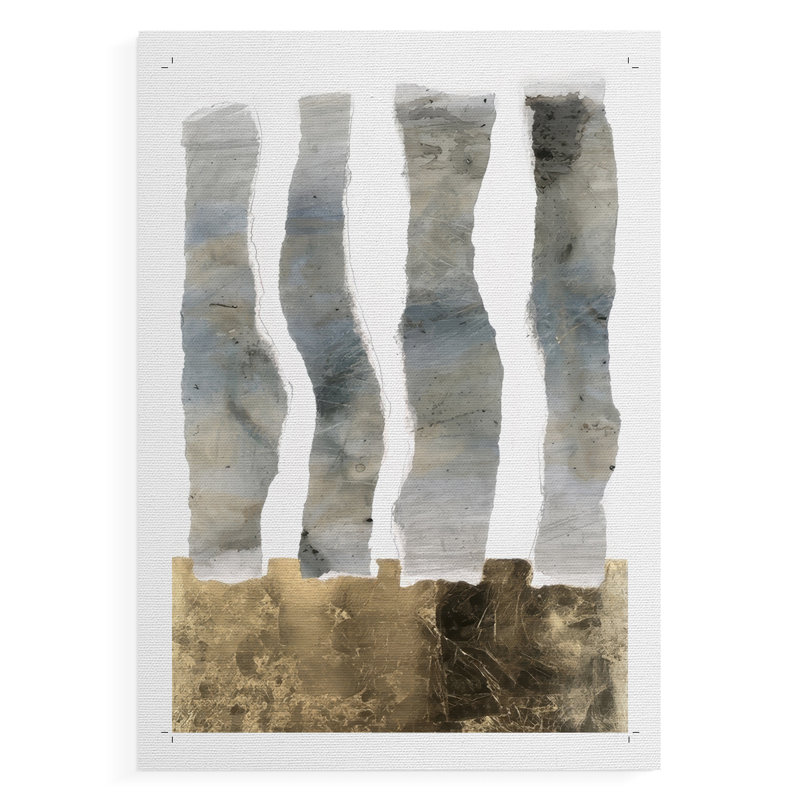 Piliers prolongés II - Impression sur toile seulement - NON-CADRE, H 18 po x l 12 po