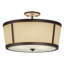 Heiki 3 - Light Semi Flush Mount