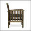 Ensemble de 2 chaises de salle à manger en bois d'acacia avec coussins moelleux pour le confort et l'élégance dans les salles à manger modernes-1281117859