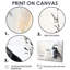 Minimal Meadow Cat - impression sur toile de chat-612606622-612606623-612606616