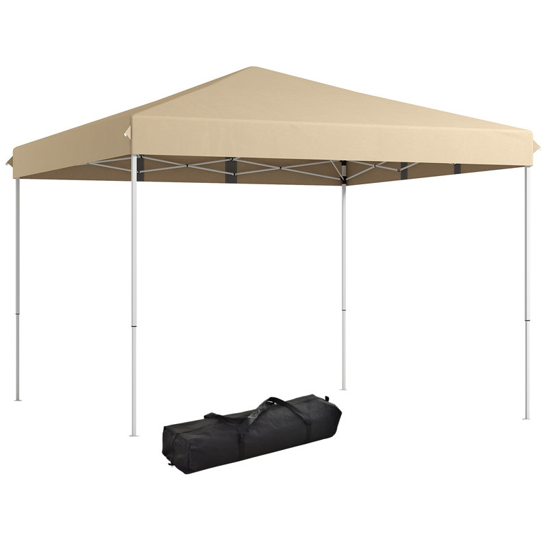 Auvent Outsunny, Beige