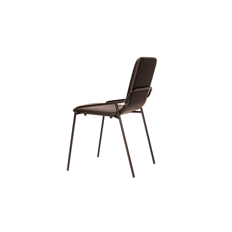 Chaise d'appoint Dupont, Noir, Noir