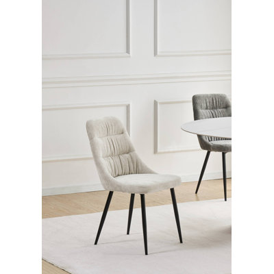 Rhodes Chenille Effect Dining Chair