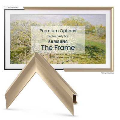 Alloy Prismatic Deco TV Frame for Samsung Frame TV and Frame Pro
