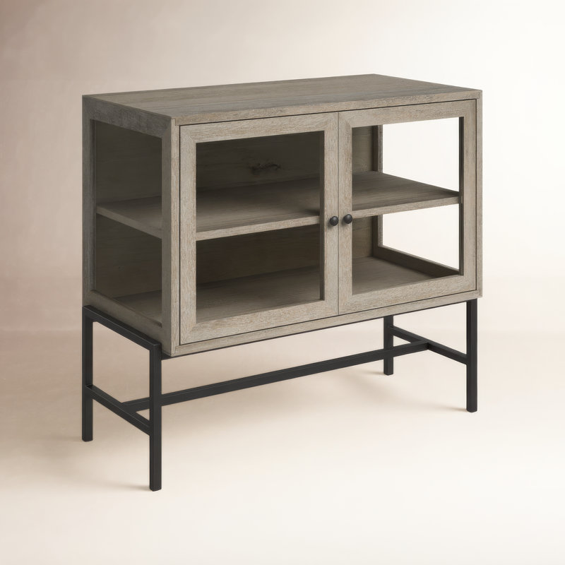 Warner Accent Cabinet, Gray