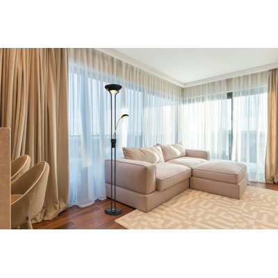 180cm Powder Coated LED Torchiere Floor Lamp