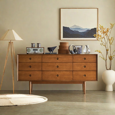 Commode d'appoint style japonais minimaliste