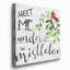 «Mistletoe», reproduction d'art texturé sur toile tendue-366339731