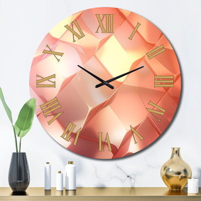 Dailyn - Horloge murale géométrique moderne