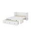 Grand lit escamotable avec port USB et grand tiroir