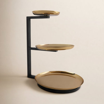 Guilded Tiered Stand