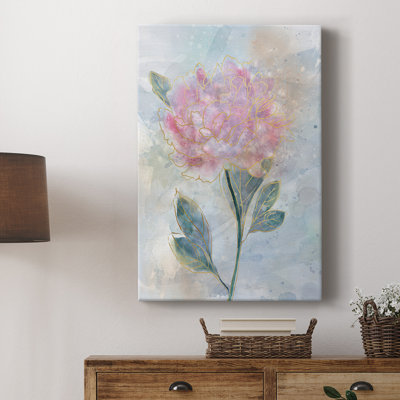 Pivoine vitrail - Cavas enveloppés de galerie