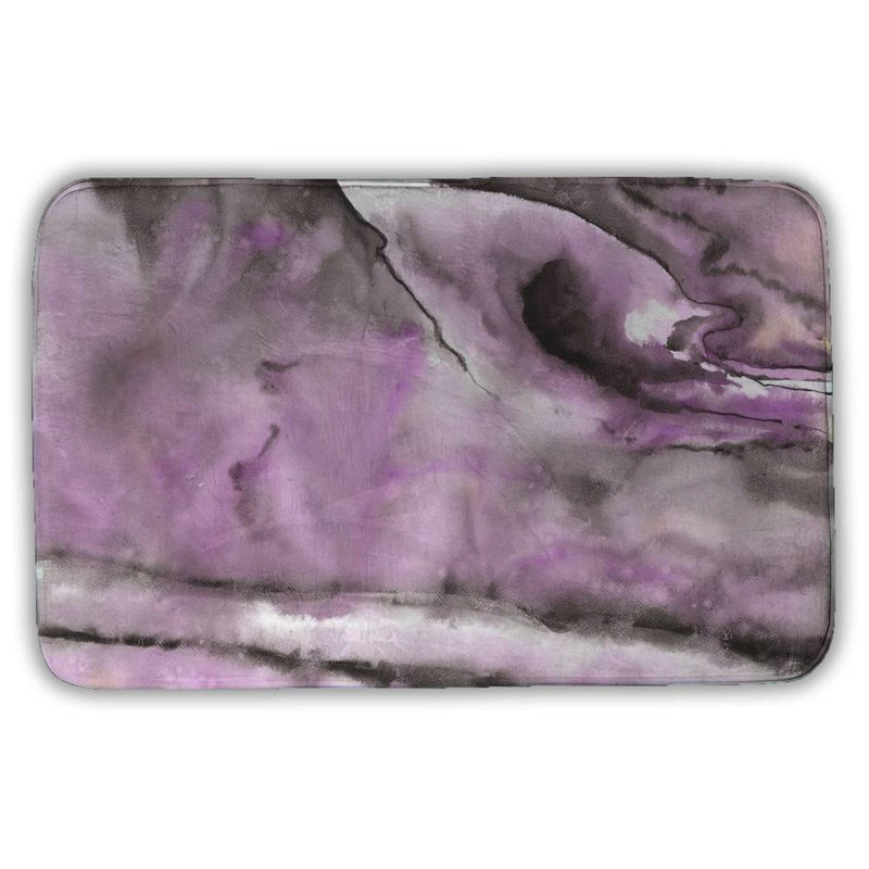 Maryella Microfiber Non-Slip Bath Mat