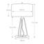 Morrowville Metal Table Lamp-722587970