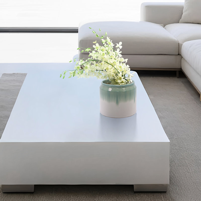De 2 pots à fleurs en céramique à dégradé blanc, idéal pour la décoration intérieure et extérieure, pot de fleurs givré et renforcé, pièces pour patio, jardin ou rebord de fenêtre, couleur, design