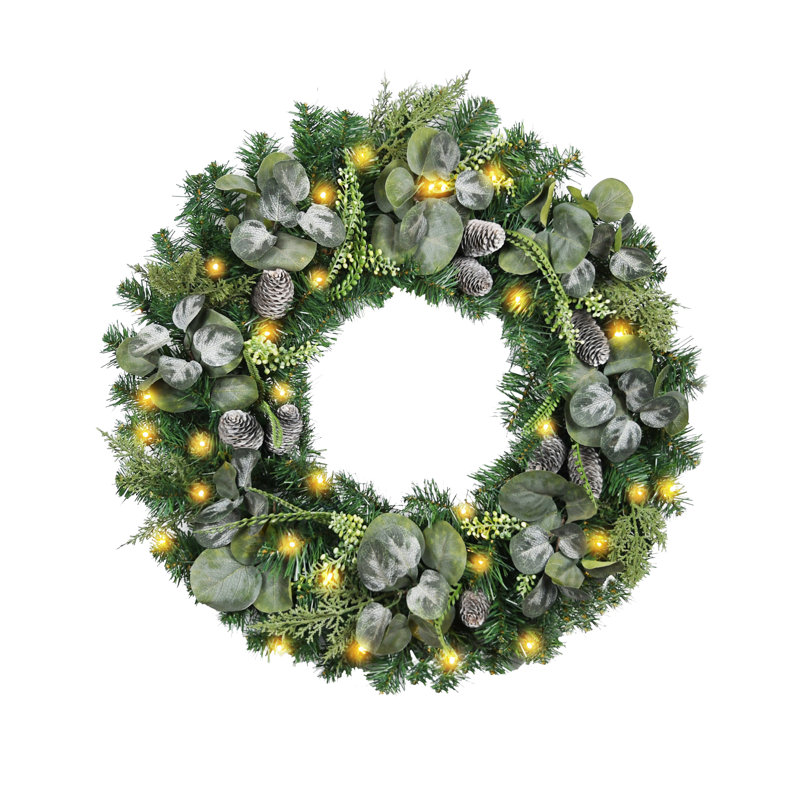 Couronne lumineuse en PVC 30 po