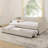 Daybed With USB Charging, Pull-Out Extendable Bed, And Elegant Waved Shape Arms For Modern Comfort And Functionality-732473639-727184390