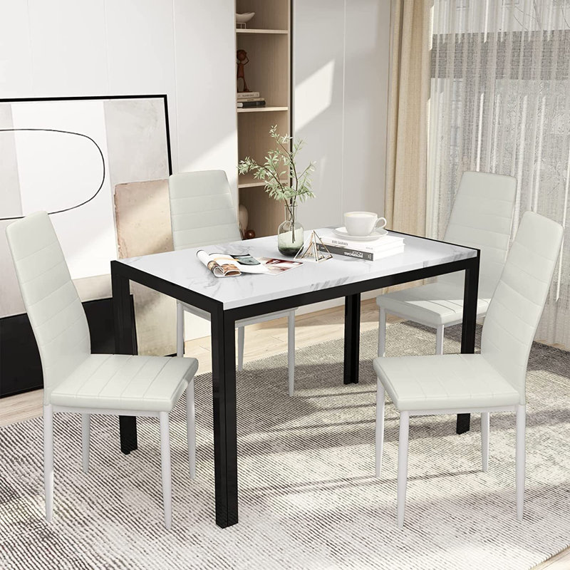 Ensemble repas pour 4 personnes Blomquist, Blanc, Blanc