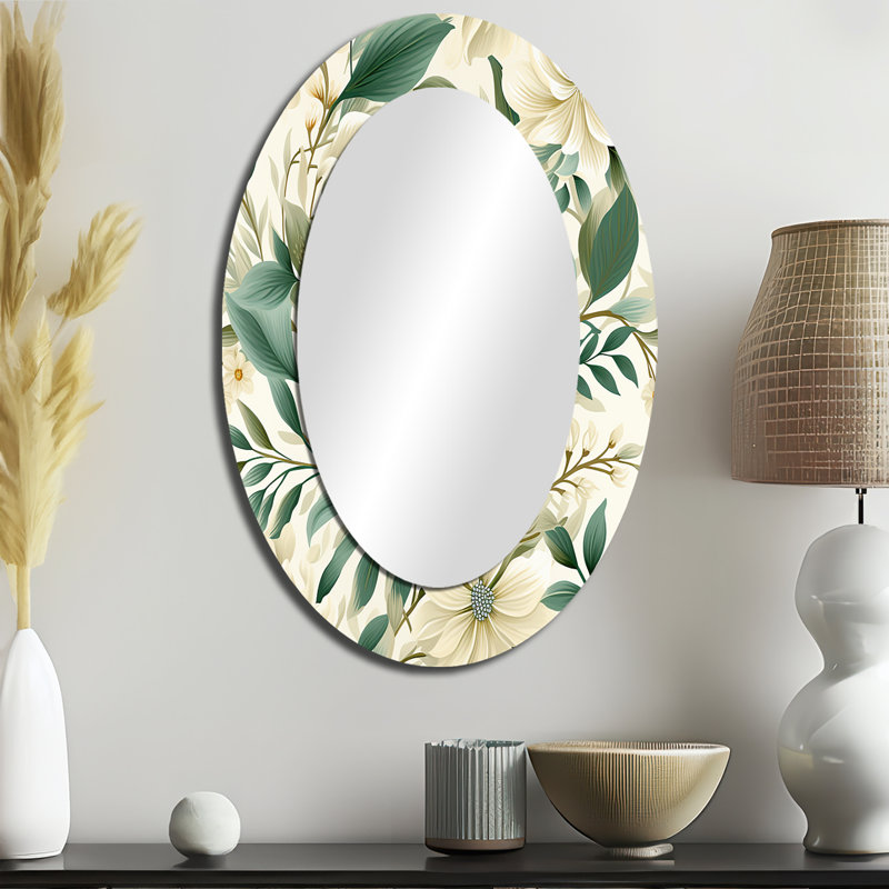 Samul Subdued Oasis Boho, H 36 po x l 24 po, Ovale