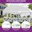 Auvent de tente Balconera 20X40FT