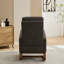 Chaise berçante inclinable avec pieds en bois massif-881134113