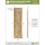 Deux volets à panneaux surélevés Americraft (par paire)-80846268-80846310-80846286