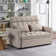 Nangle 53" Wide Modern Upholstery Reclining Sleeper Sofa With Adjustable Backrest