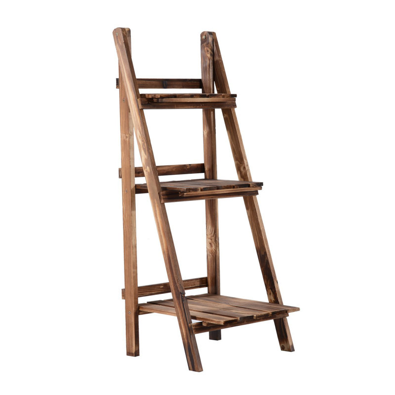 Aaleigha Wood Plant Stand