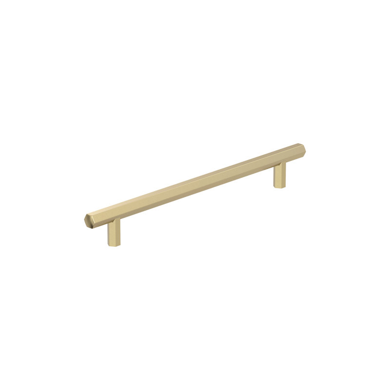 Caliber Bar Pull, Golden Champagne, 7 9/16"