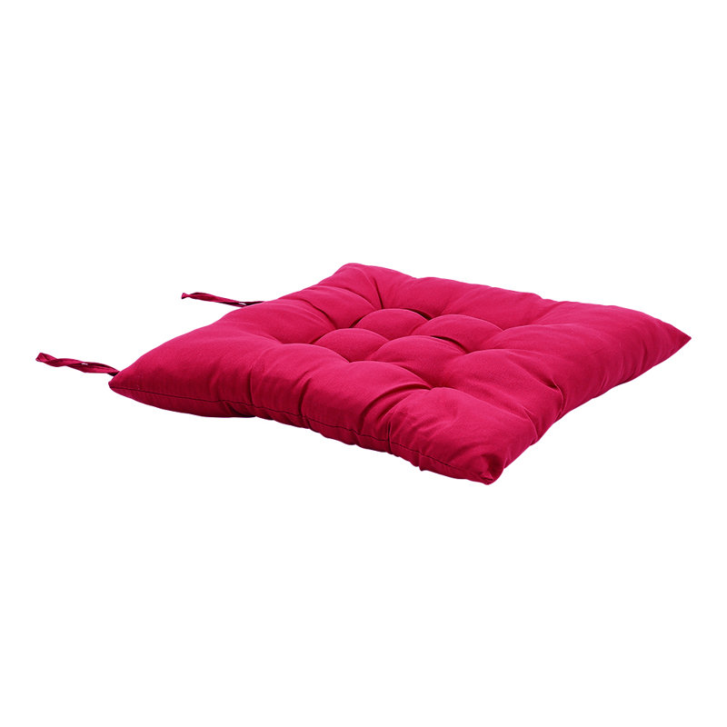 4Pcs Soft Thicken Tatami Garden Seat Cushion, Red