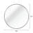 16 Inch Metal Round Bathroom Mirror