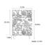 Commode d'appoint 5 tiroirs Modern